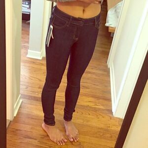 NWT Dark Wash Super Skinny Jeans